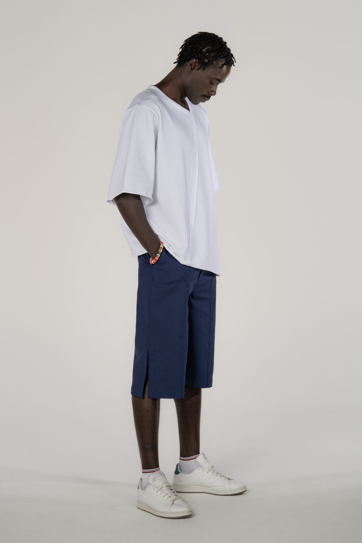 Long Shorts in Navy