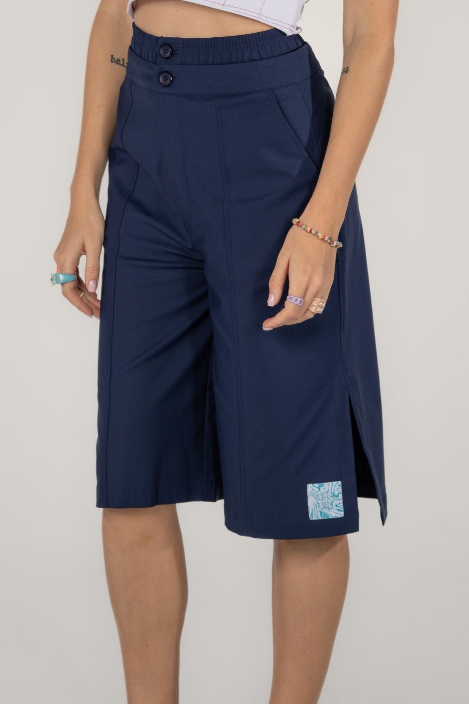 Long Shorts in Navy