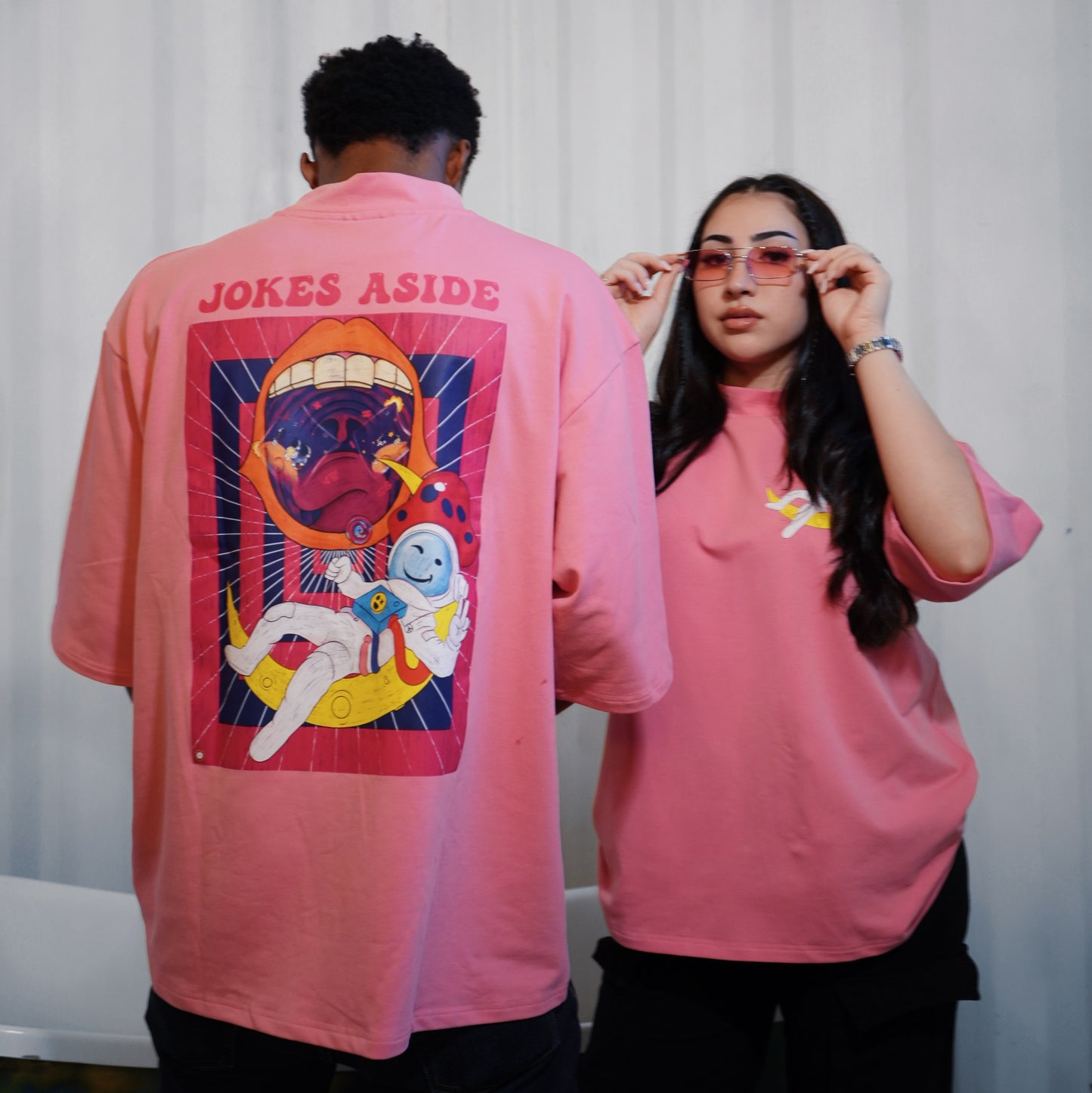 Portals T-shirt in PINK