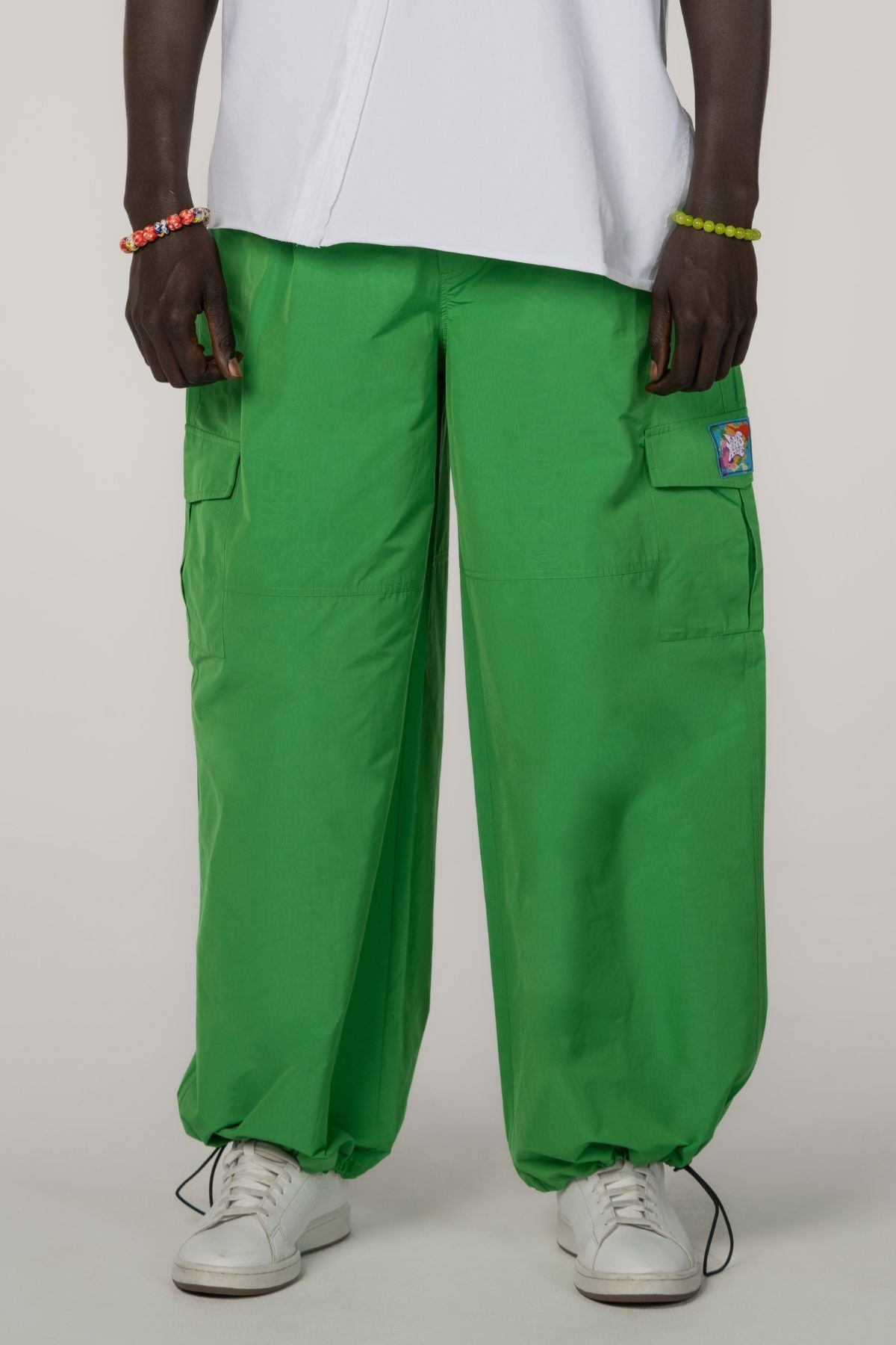 Baggy Cargo Pants in Green