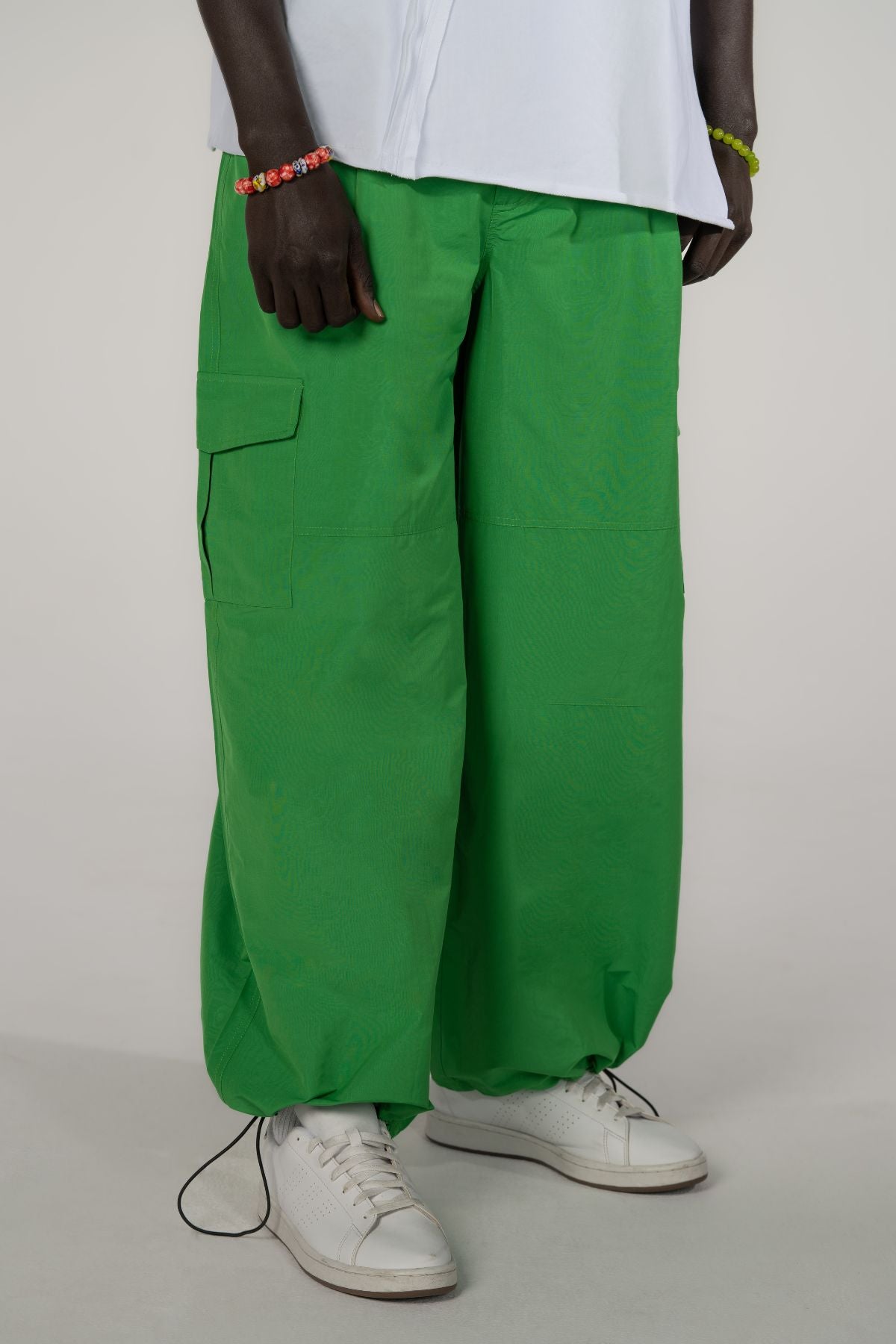 Baggy Cargo Pants in Green