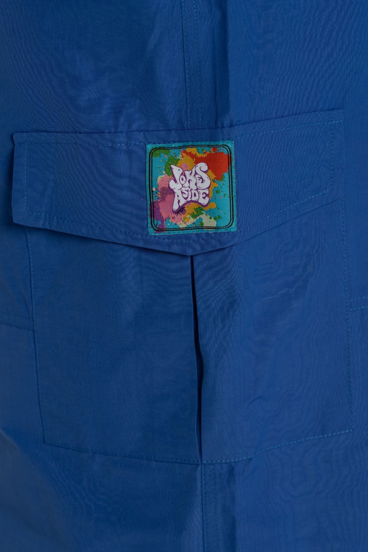 Baggy Cargo Pants in Blue