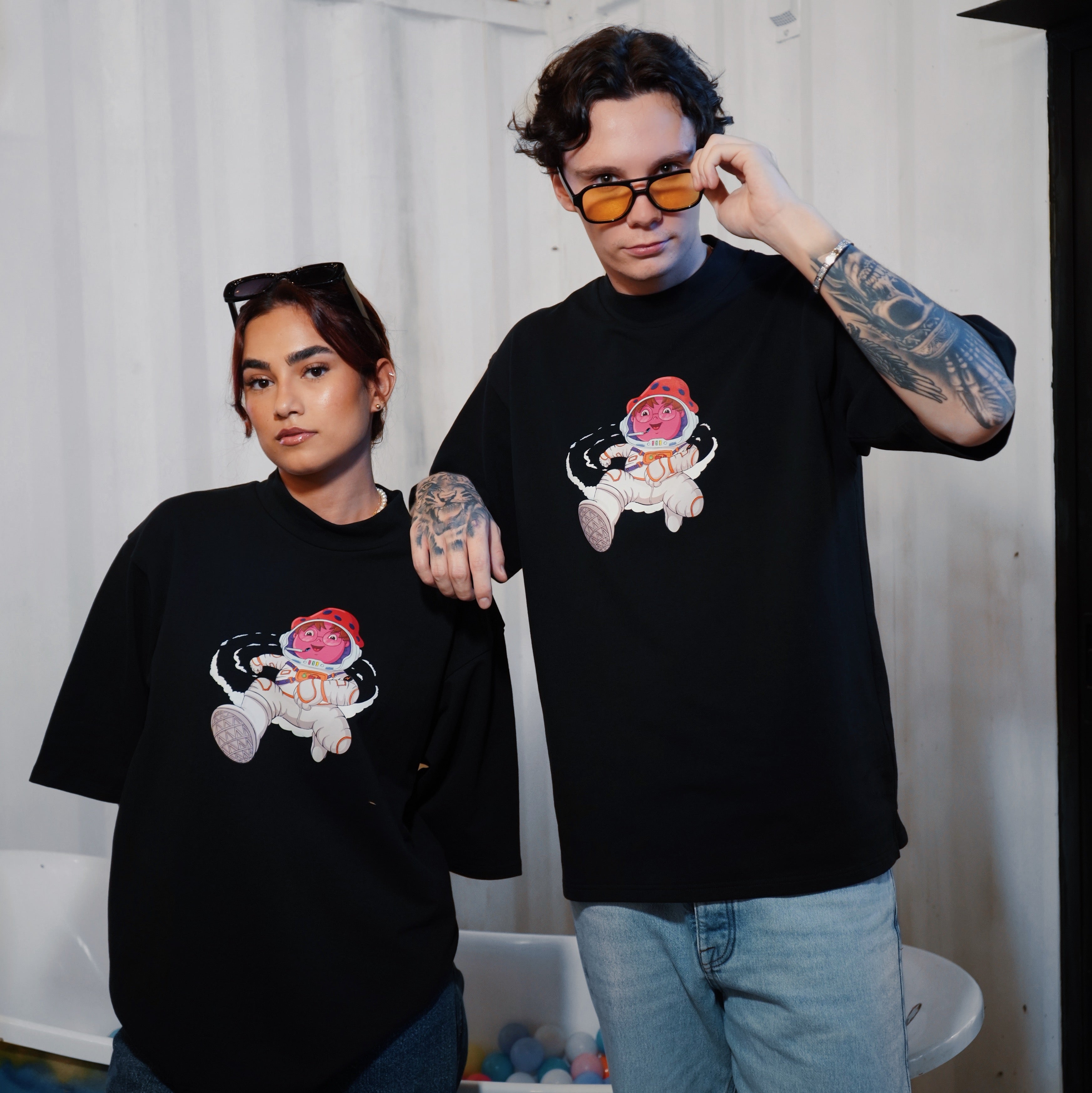 Travel Tee in Black