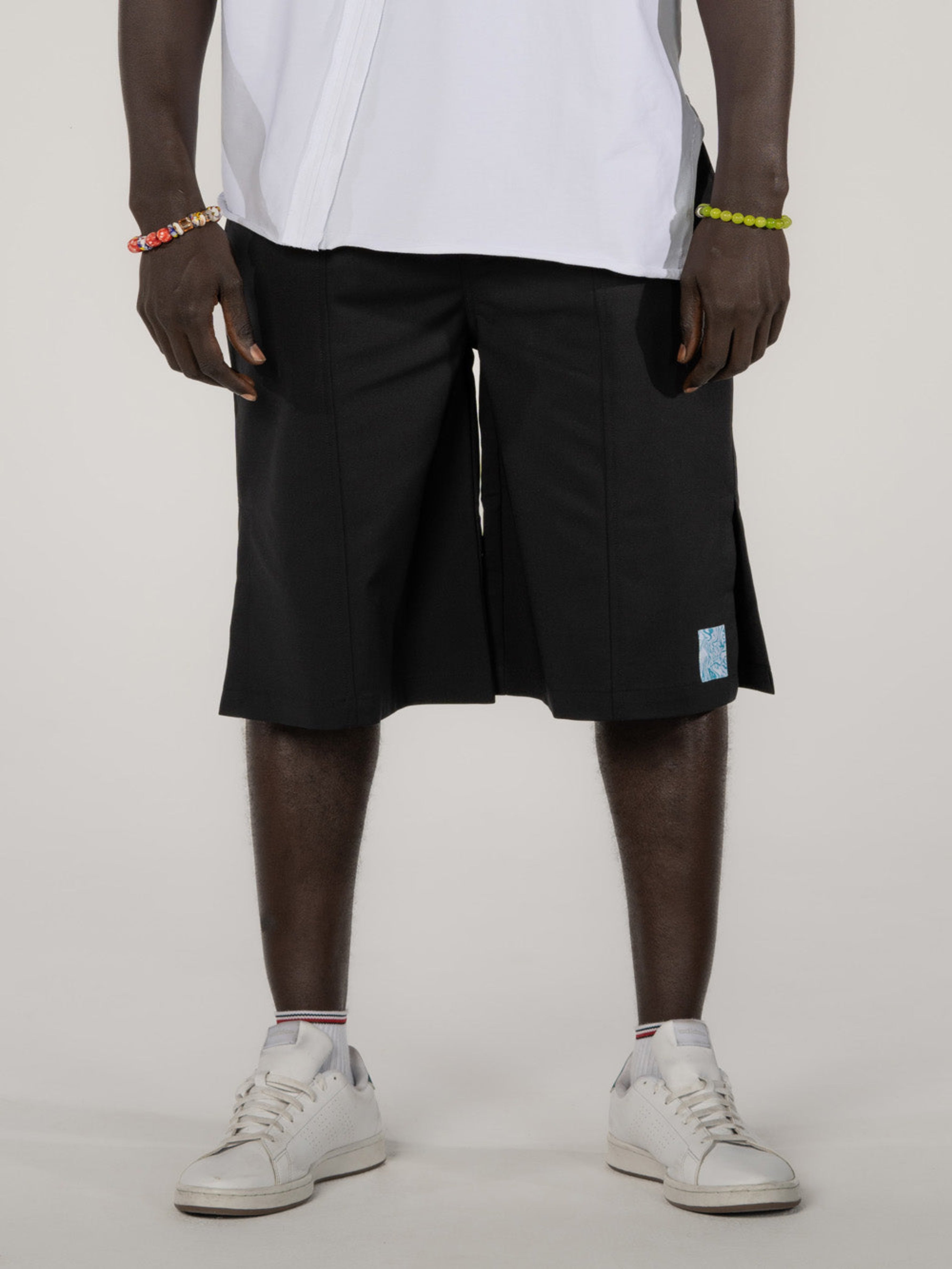 Long Shorts in Black