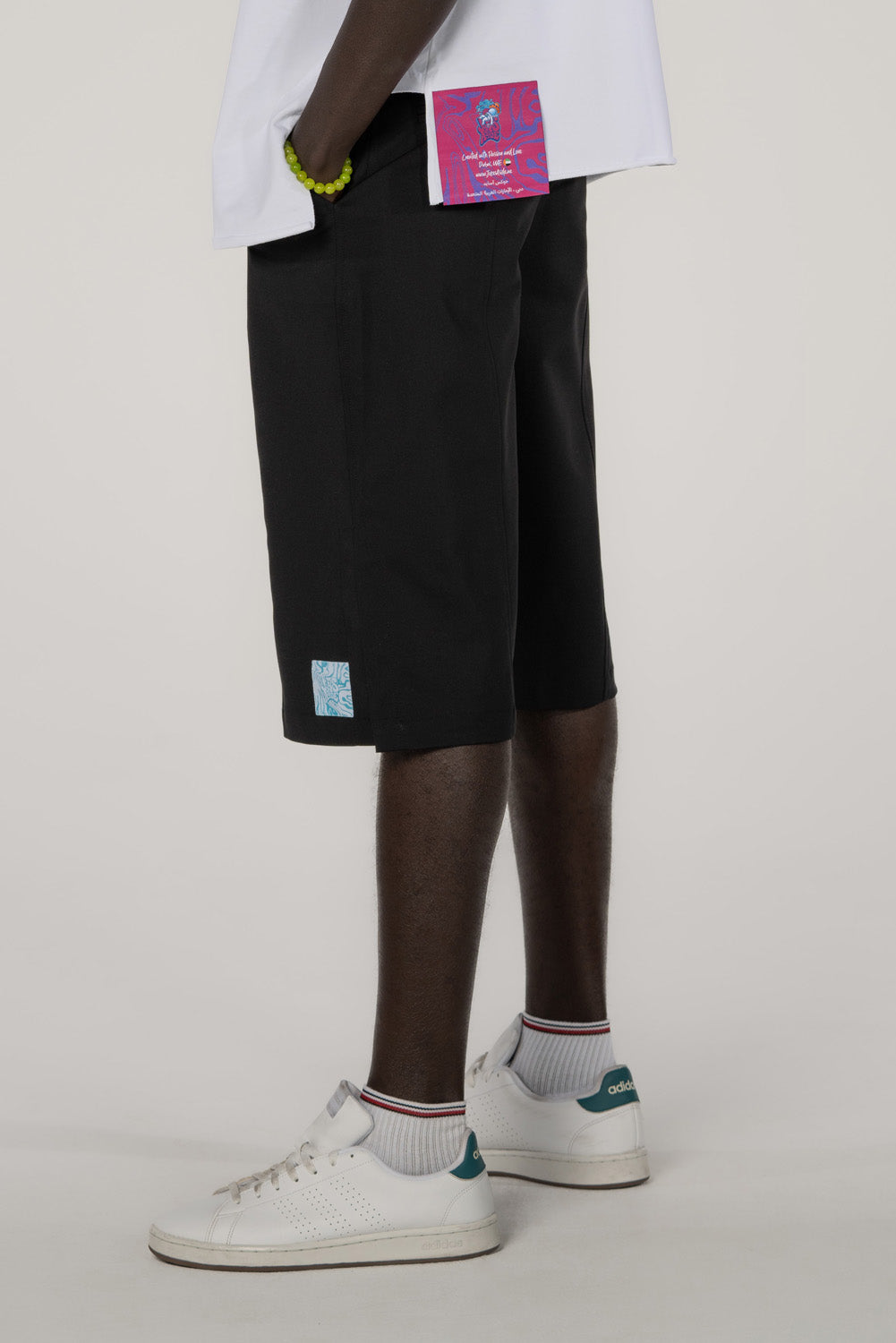 Long Shorts in Black