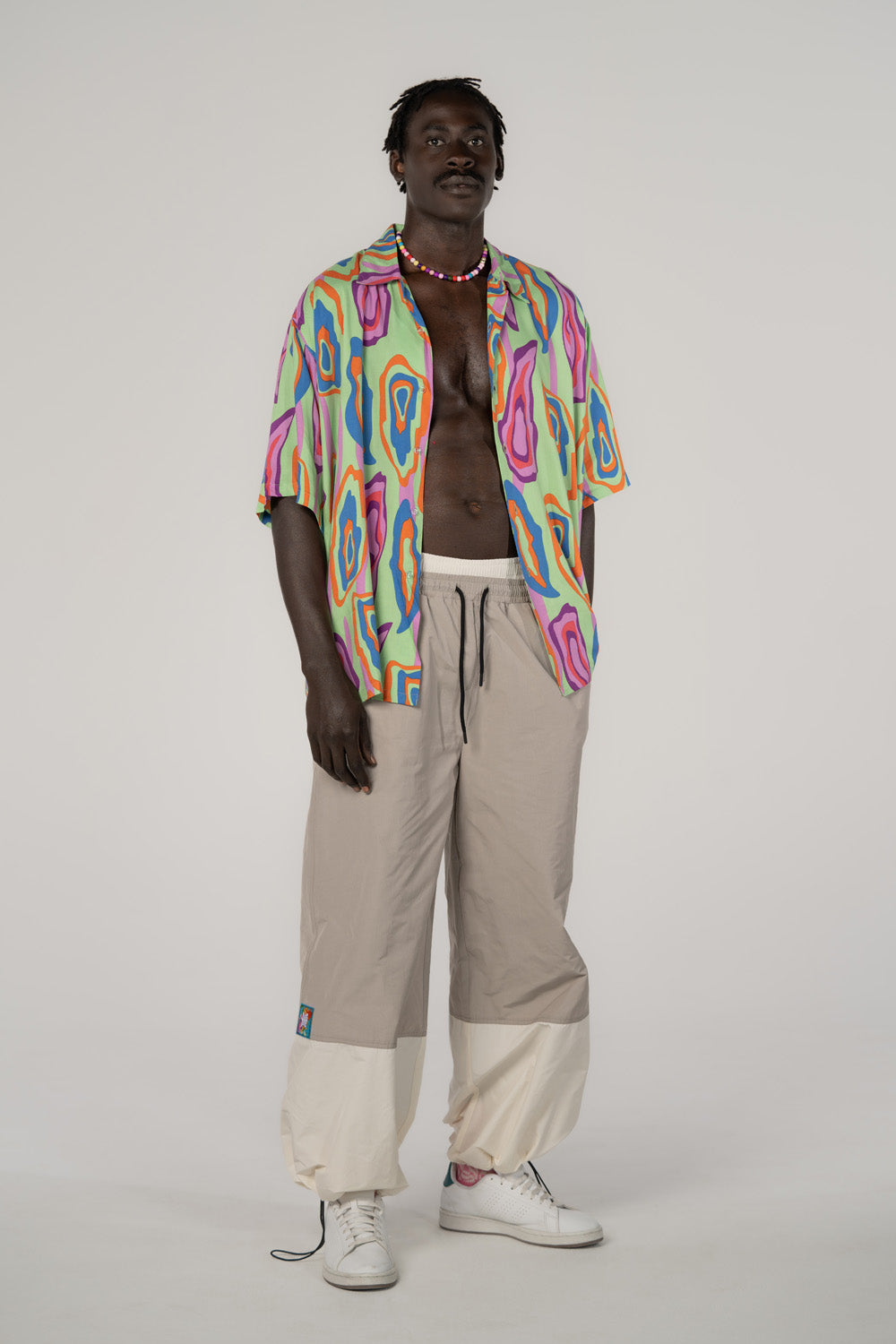 Balloon Pants in Beige