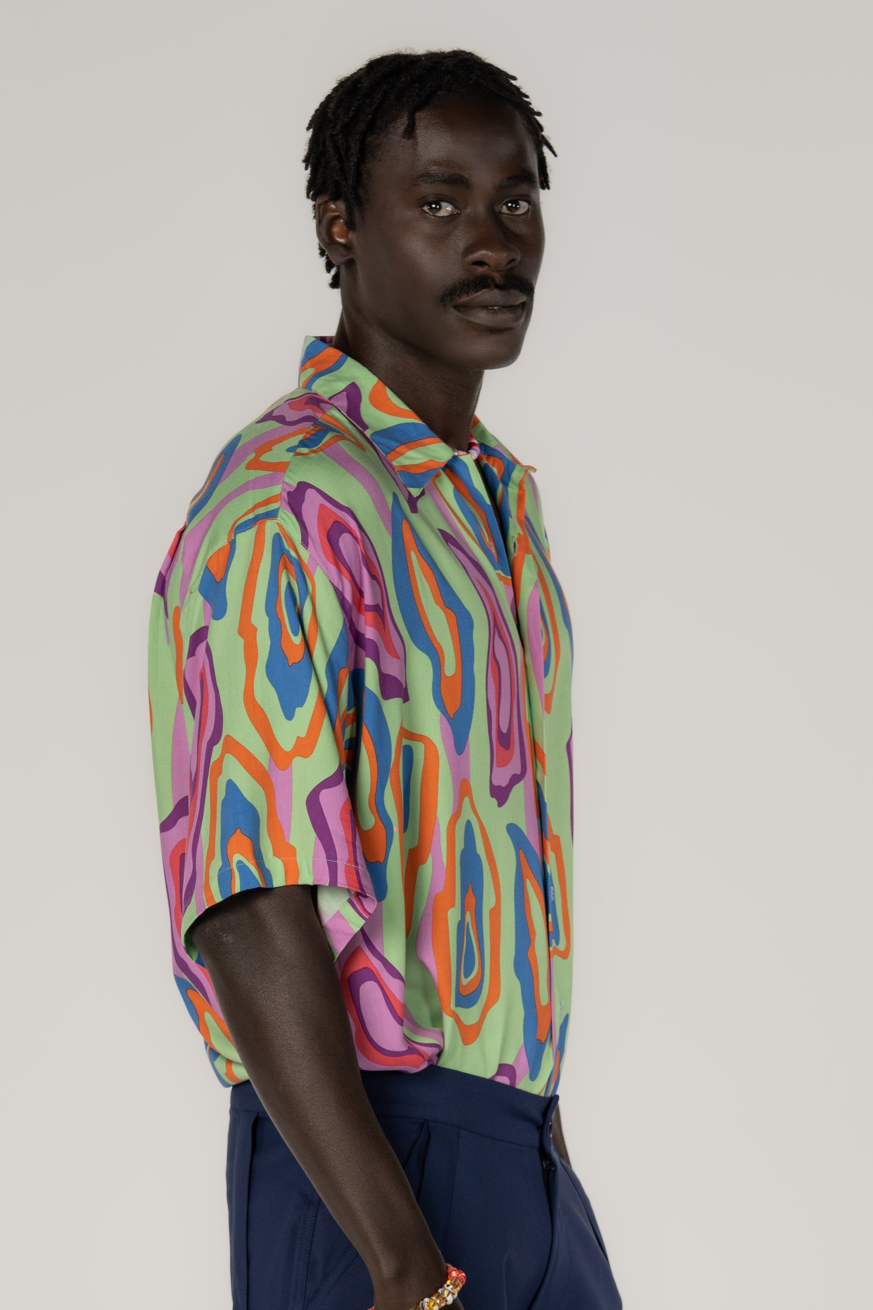 Colorful Button Up Shirt