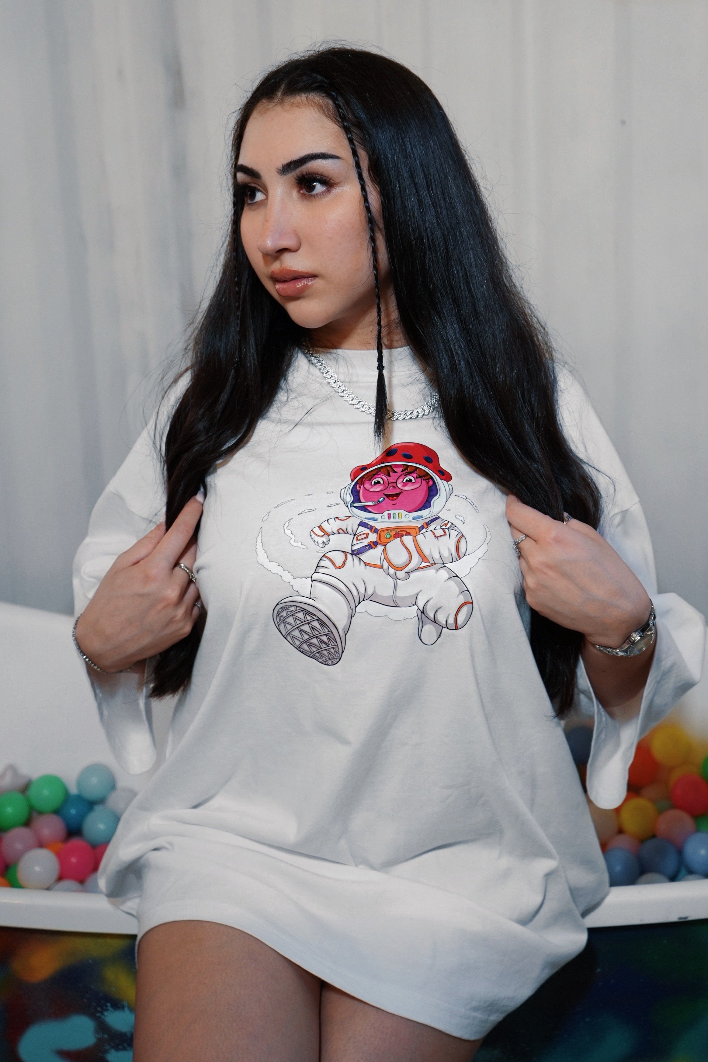 Travel Tee in White