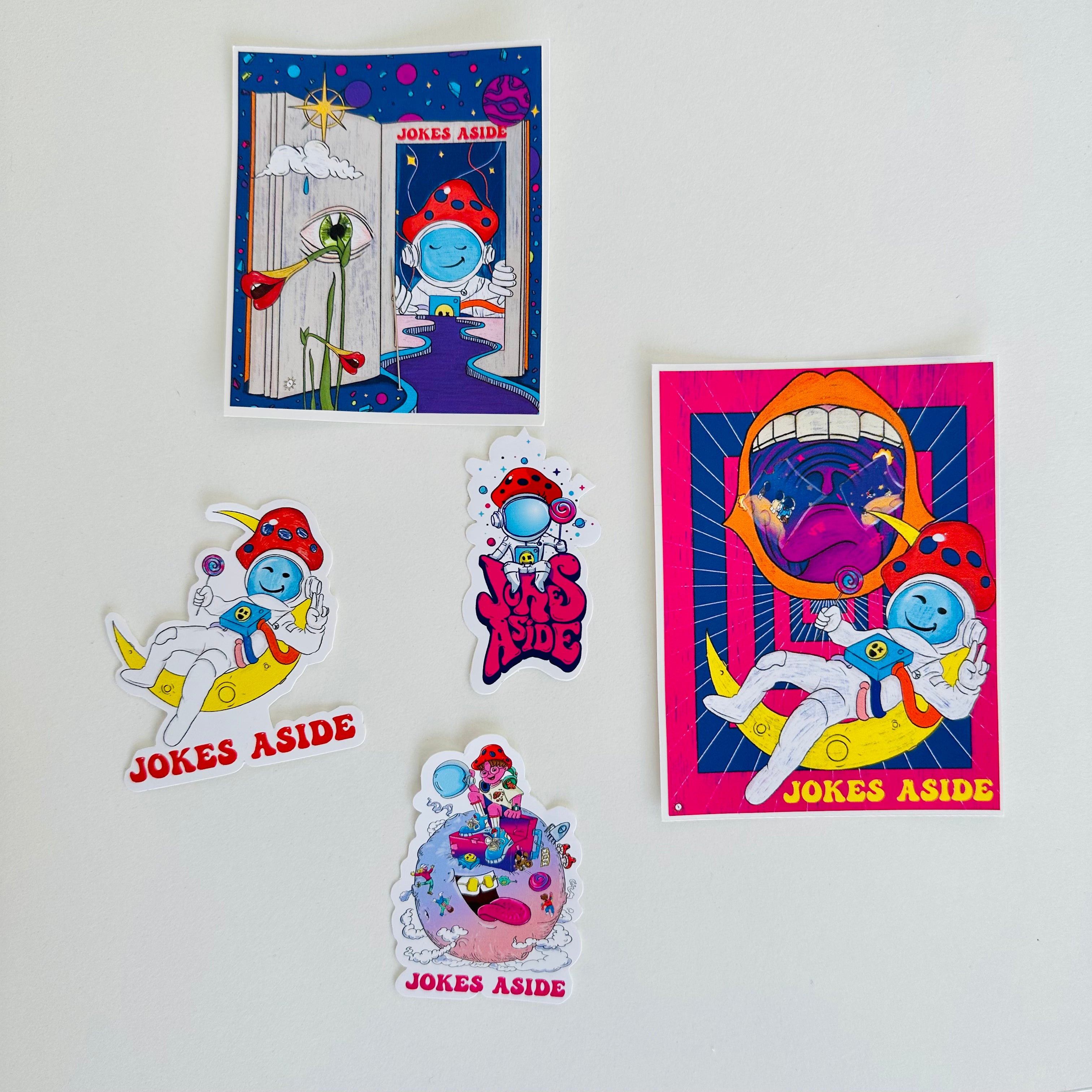 "Forever Young" Sticker Pack