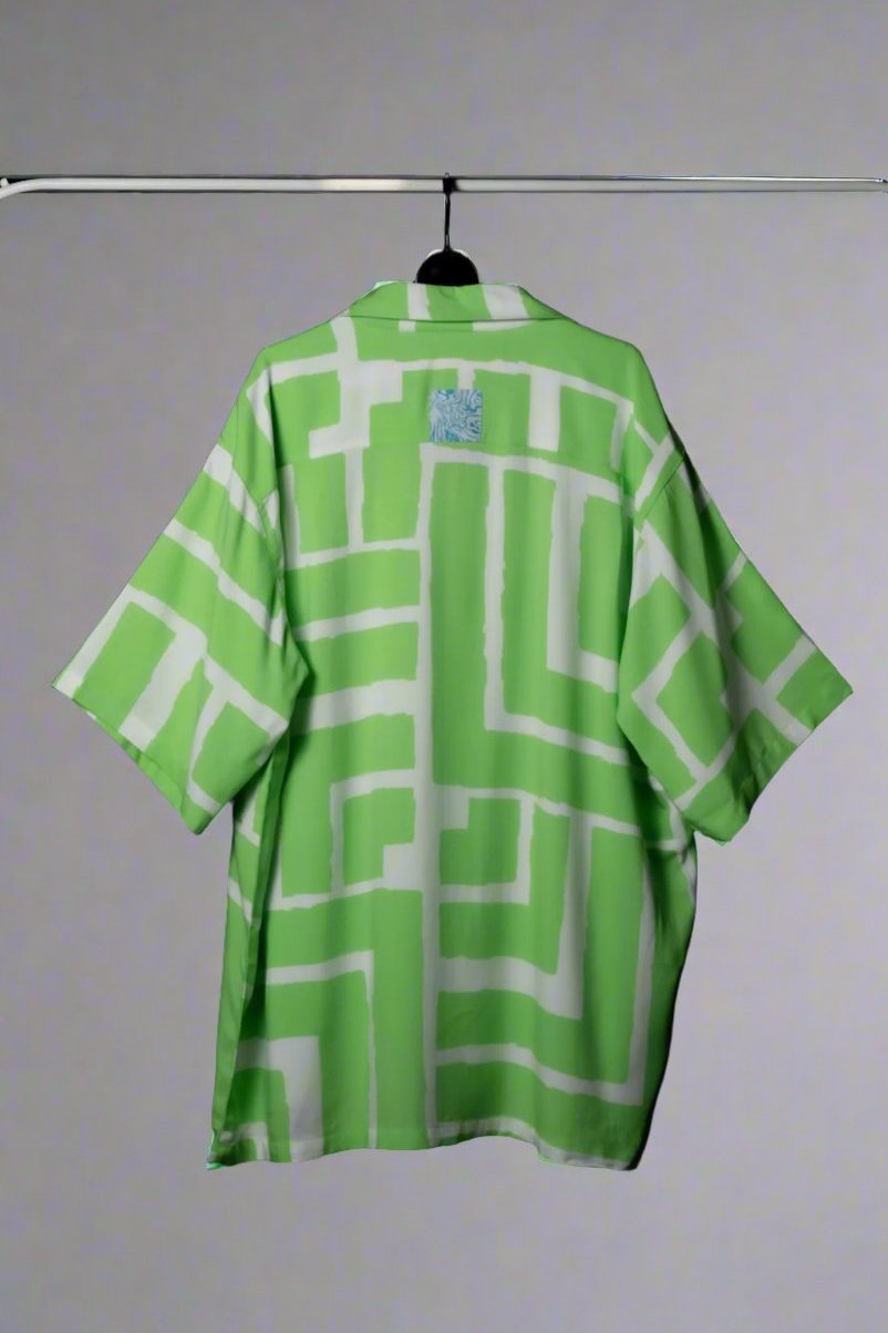 Button Up Shirt in Green