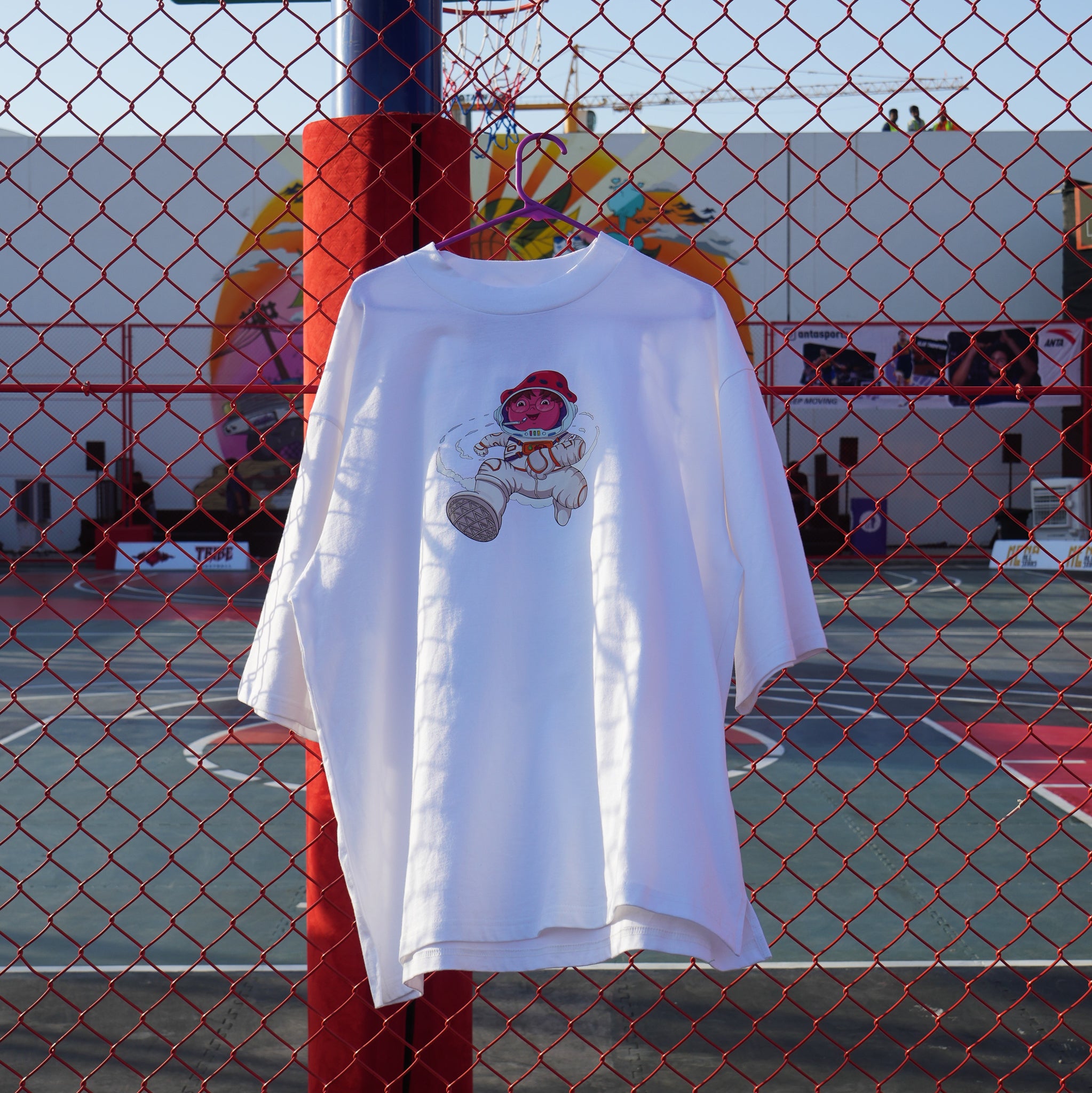 Travel Tee in White