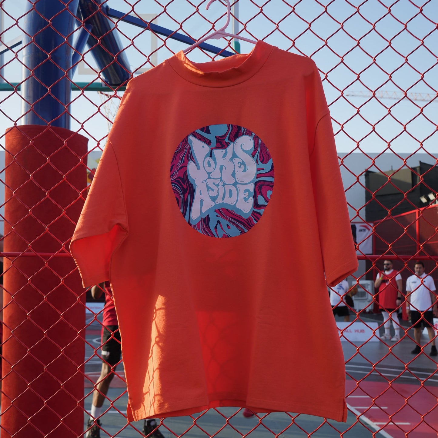 "A" Student T-shirt in Orange
