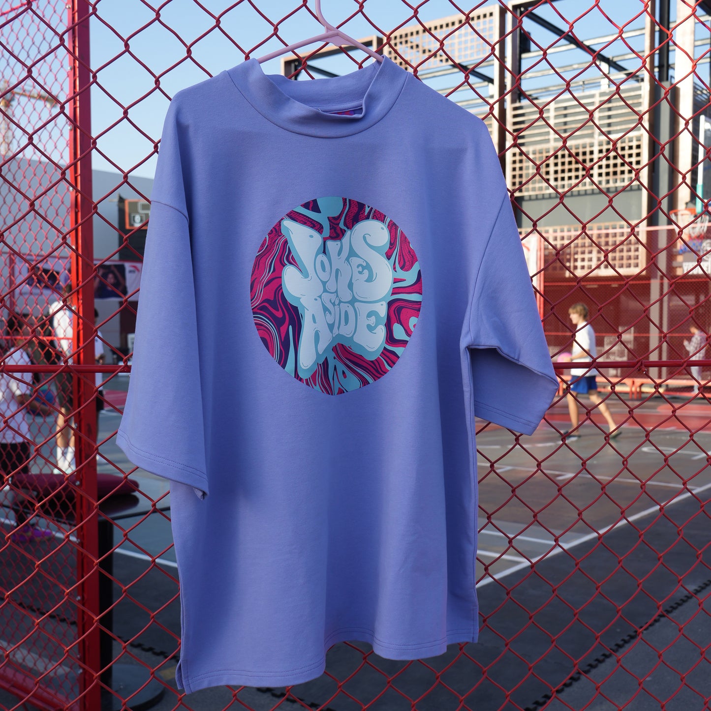 "A" Student T-shirt in Purple