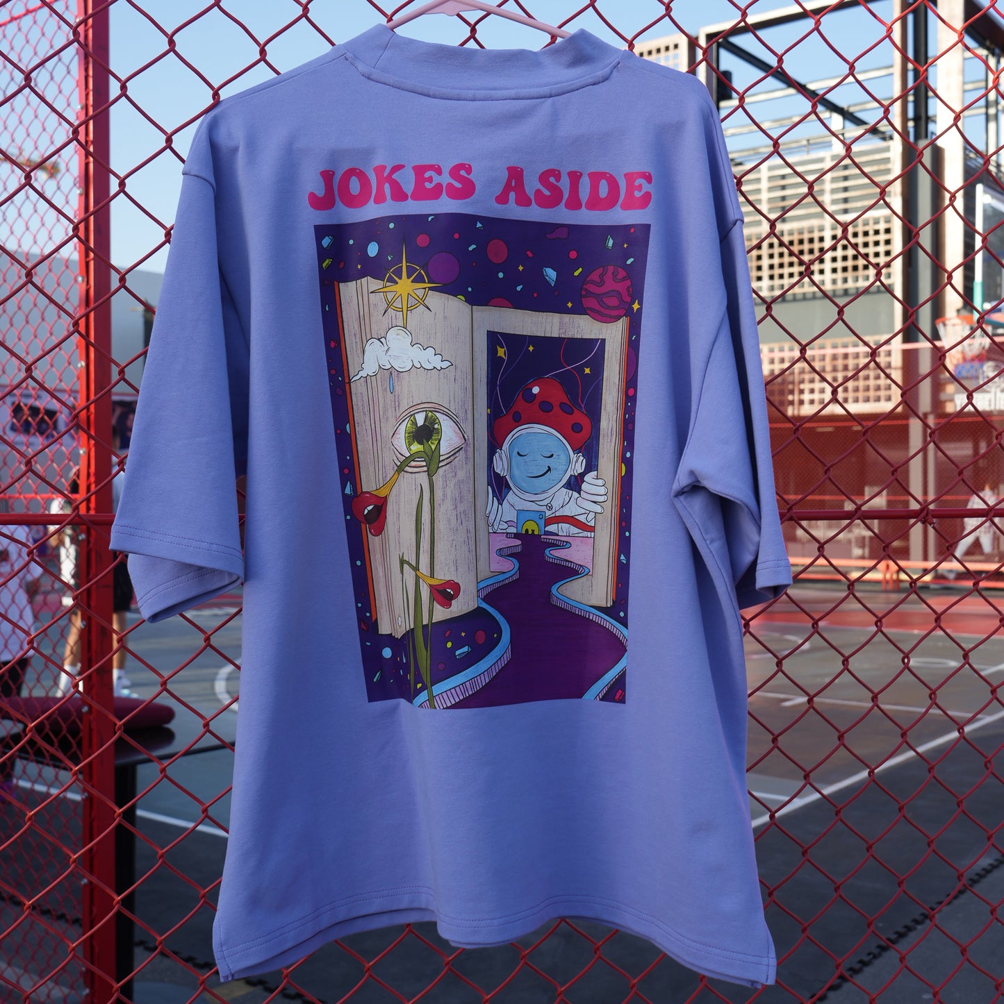 "A" Student T-shirt in Purple