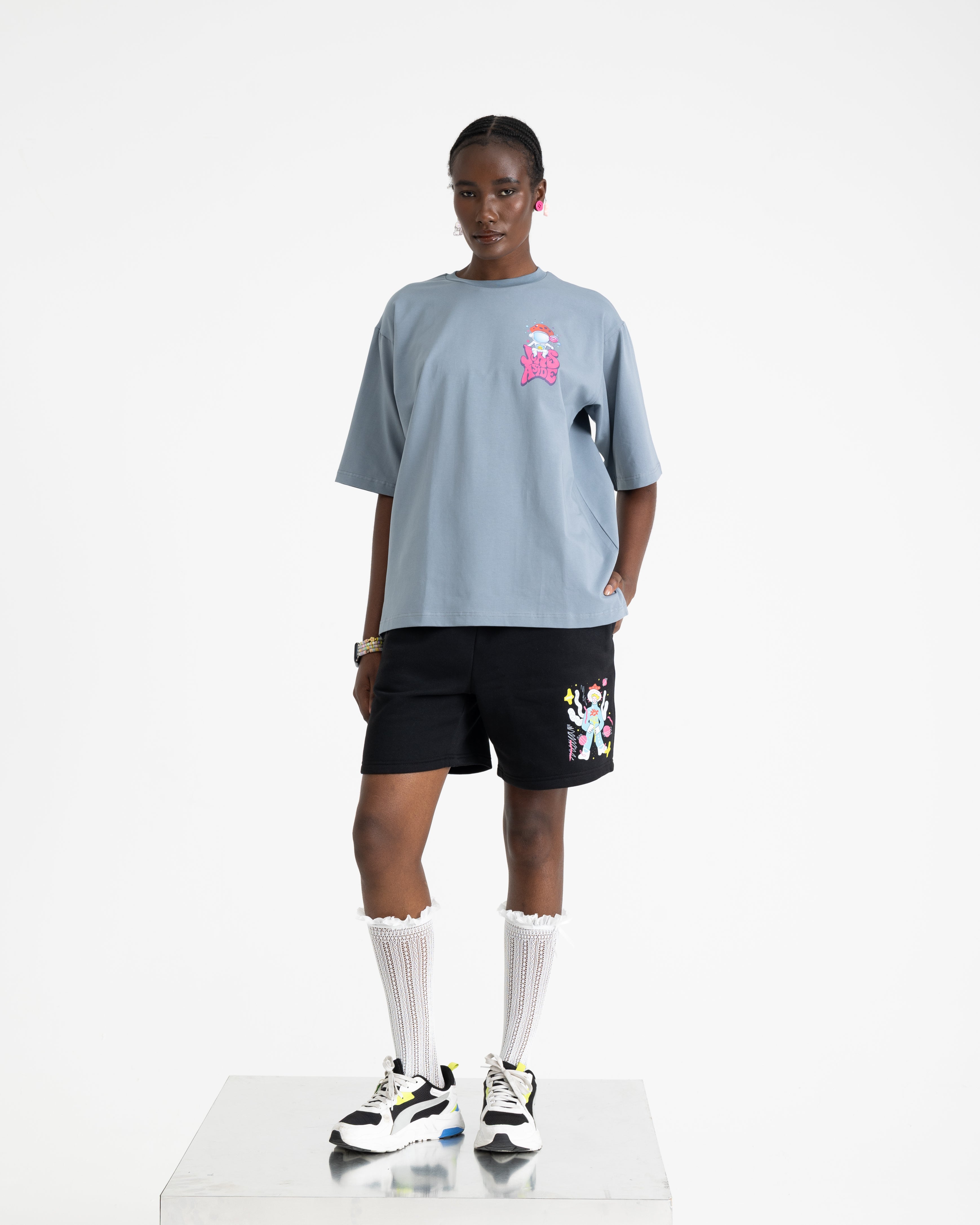 Cosmic Tales T-shirt (Grey)