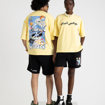 Cosmic Groove T-shirt (Yellow)