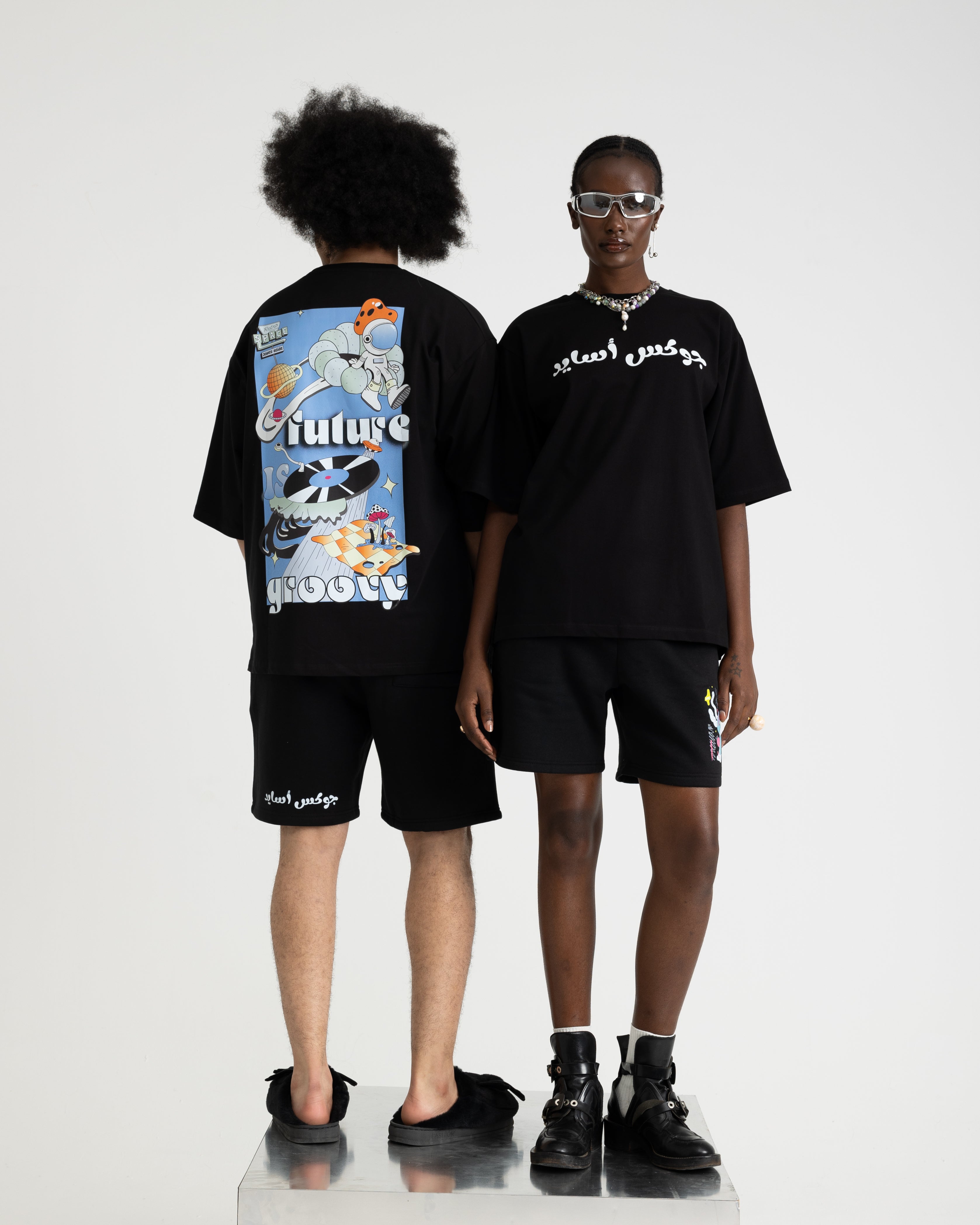 Cosmic Groove T-shirt (Black)