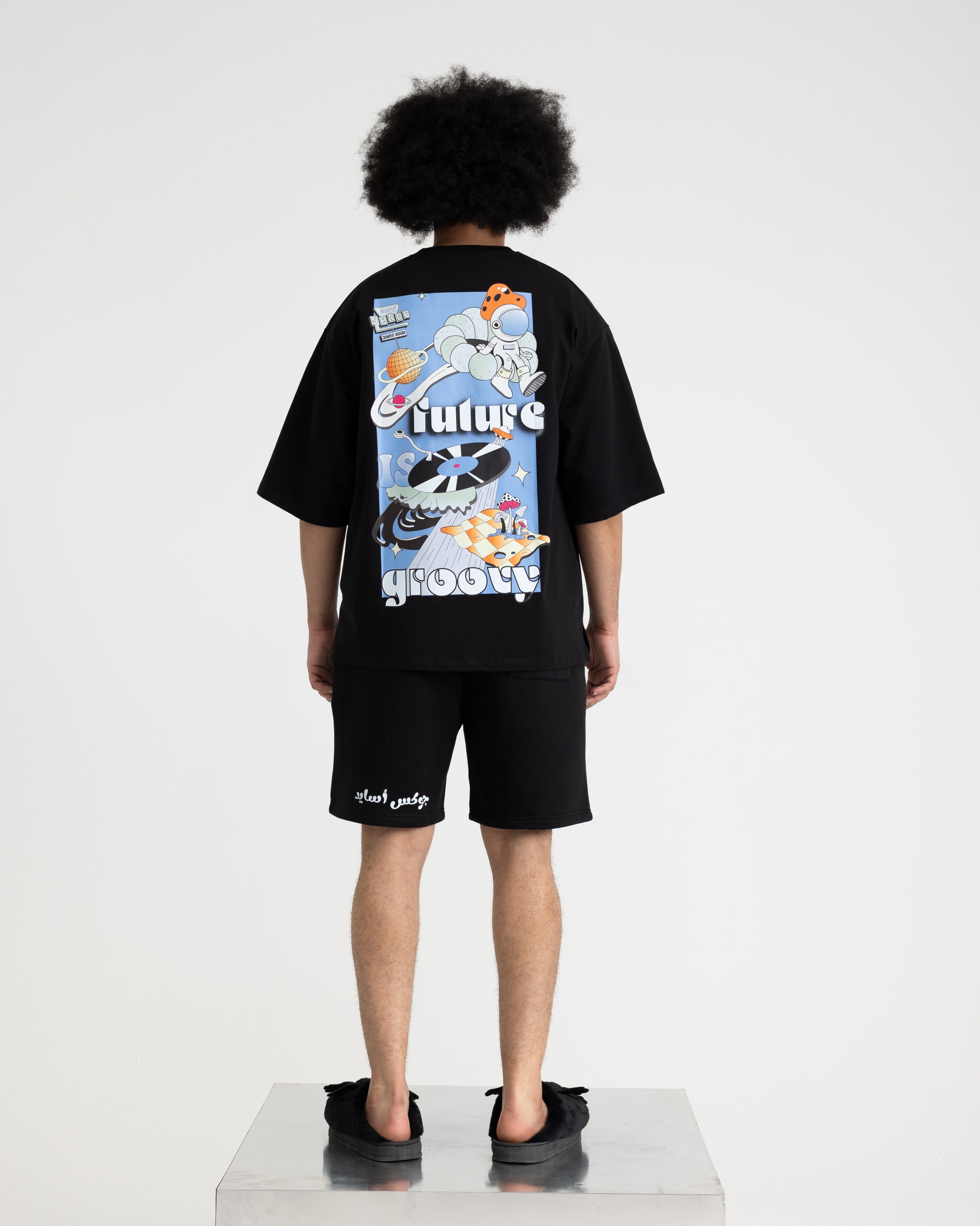 Cosmic Groove T-shirt (Black)