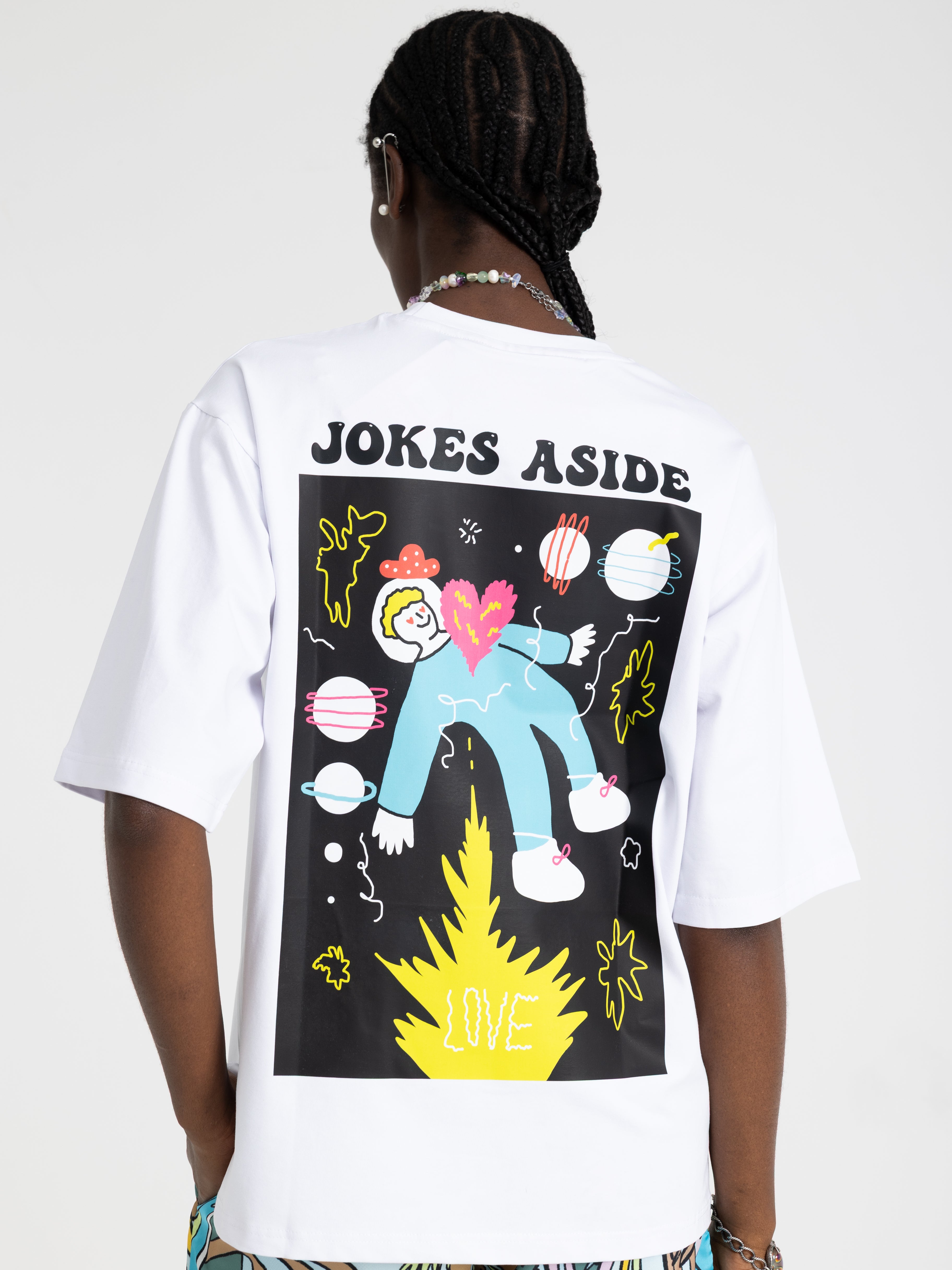 Cosmic Tales T-shirt (White)