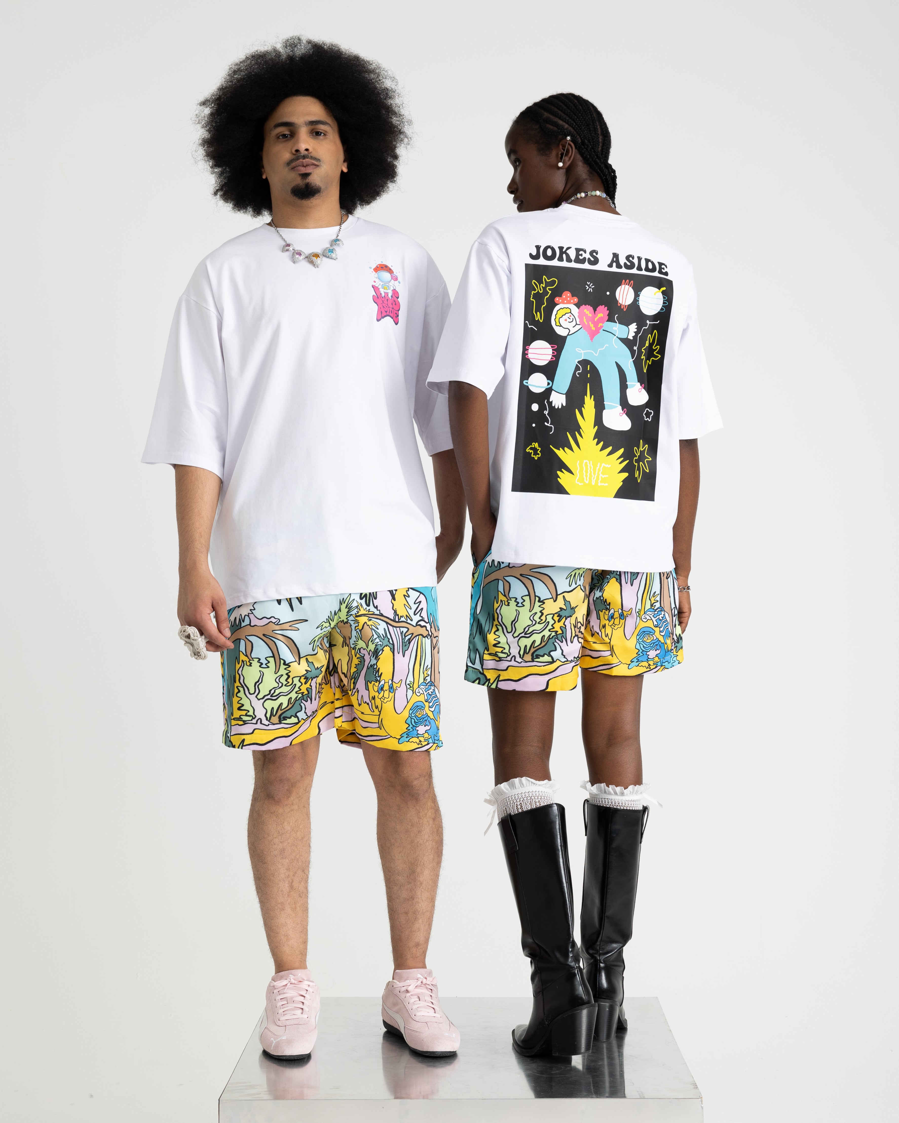 Cosmic Tales T-shirt (White)
