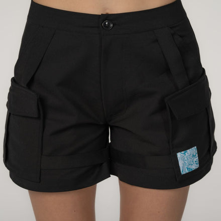 Cargo Shorts in Black
