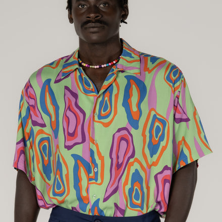 Colorful Button Up Shirt